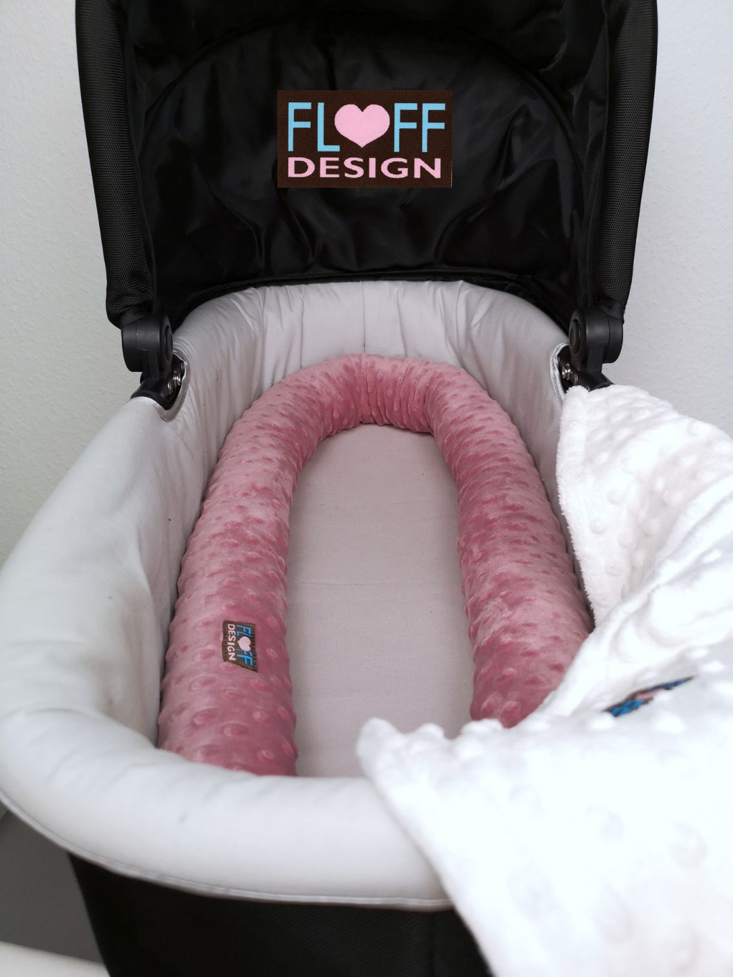 Tubis till barnvagn olika färger Minky